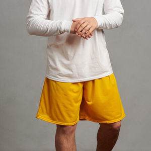 2025 vente en gros de haute qualité en gros Polyester hommes Shorts Logo personnalisé hommes court athlétique entraînement 5 pouces Shorts pour hommes - Product Image 1