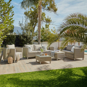 Juego de sofá seccional en forma de L moderno y elegante personalizado, patas de madera, característica convertible para decoración del hogar, sala de estar moderna, OEM de Vietnam - Product Image 5