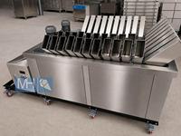 Machine à glace en tubes industrielle Coldsmart de 2 tonnes, 220 V monophasée, pour les entreprises, avec machine d'emballage