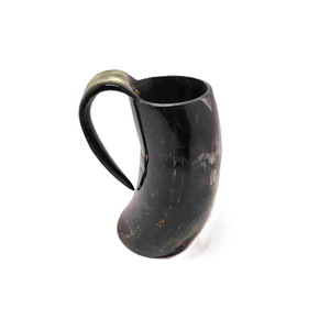 Tasses à boire de bière en corne de buffle fabriquées à la main avec des tailles et des conceptions personnalisées - Product Image 2