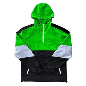 Chaqueta de bombardero informal de poliéster para hombre, logotipo personalizado, cierre de cremallera a prueba de viento, chaqueta deportiva de otoño para exteriores con capucha - Product Image 2