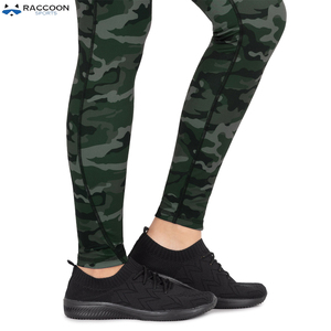 Leggings de Yoga de Alta Calidad para Mujer, Resistentes a Desgarros, Cintura Alta, Colores Personalizados, Servicio OEM, Raccoon Sports - Product Image 5