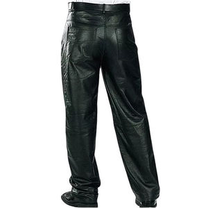 Pantalones de Cuero Sintético Transpirables, Ligeros y Ecológicos de Alta Calidad Personalizados 2025 para Hombre, Estilo Casual Urbano de Invierno - Product Image 2