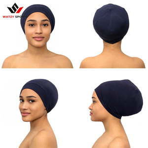 Bonnet en Satin doux extensible à la mode, Bonnet de sommeil doublé, couvre-chef en bambou, crépus, cheveux naturels, casquette d'infirmière pour femmes et hommes - Product Image 5