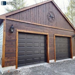 Offre promotionnelle <span class=keywords><strong>Porte</strong></span> <span class=keywords><strong>de</strong></span> <span class=keywords><strong>garage</strong></span> isolée en acier galvanisé durable aspect chêne 10x7 12x8 - Product Image 4