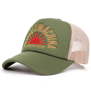 Haute qualité hommes femmes camionneur chapeaux personnalisé maille casquettes de Baseball Logo personnalisé brodé Streetwear Style casquettes - Product Image 4