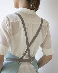 <b>Apron</b> with detachable pockets - customizable storage options for various tasks - Pu <b>Leather</b> <b>apron</b> - Product Image 2
