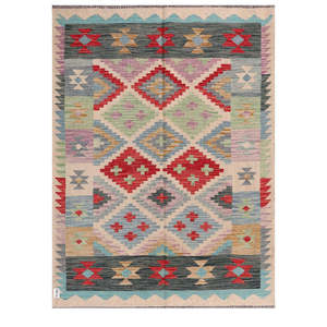 Alfombras Imaco Maimana, Alfombra Kilim Afgana, 198 x 151 cm, Alfombras y Juegos de Alfombras - Product Image 1