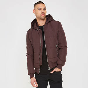 Chaqueta de Plumón Acolchada Impermeable de Invierno Casual Personalizada al por Mayor OEM 2026, Chaquetas Cálidas para Hombre - Product Image 1