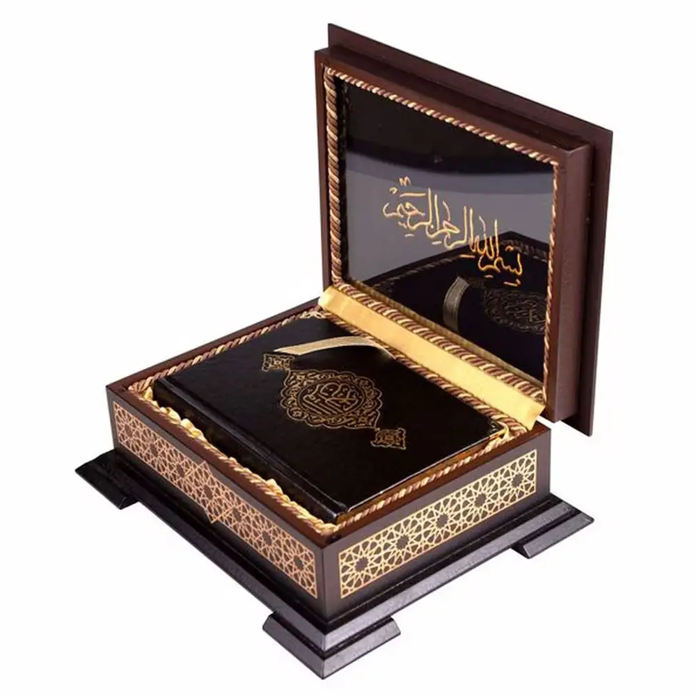 Benutzer definierte Druck farbige Abdeckung Islam Koran Übersetzung Geschenk bücher Arabisch Koran Islamisch Der Heilige Koran