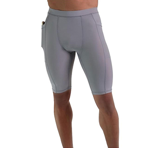 Short Tudo Vale Vente en gros Ceinture de soutien élastique en polyester Bande de nylon à l'entrejambe Short Tudo de couleur noire avec impression par sublimation - Product Image 6