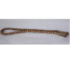 Guirnalda de cuentas de madera de granja, decoración del hogar, guirnalda de madera Natural para bandeja escalonada, guirnalda de borlas decorativas para bandeja de nivel - Product Image 2