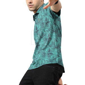 T-shirts pour hommes de haute qualité à manches courtes, décontractés, à motif uni, tricotés en tissu 100% coton, séchage rapide pour la mode quotidienne estivale - Product Image 3