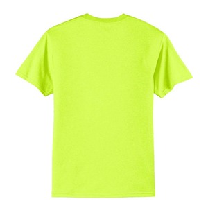 Jersey de seguridad con logotipo personalizado liso, cuello redondo, ropa de trabajo, camisetas de manga corta de color personalizado - Product Image 2
