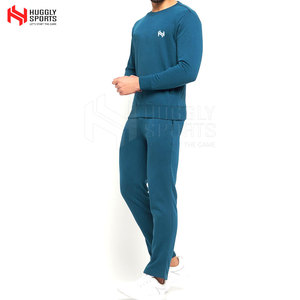 Traje de sudor de algodón 100% de la mejor calidad, nuevo diseño, característica transpirable, patrón sólido para invierno, MOQ bajo, precio al por mayor, hecho en Pakistán - Product Image 3