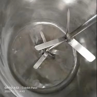 Mélangeur de peinture en acier inoxydable en gros avec capacité de broyage pour produits chimiques bruts, mélangeur automatique à cuve, taille personnalisée