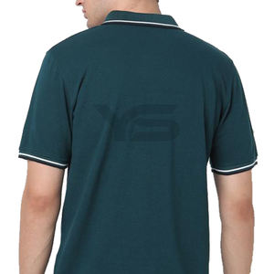 T-shirt polo à manches courtes pour hommes, chemise en jersey personnalisée avec col rabattu et tissu en vrac pour l'été, options multicolores-ODM, nouveauté - Product Image 6