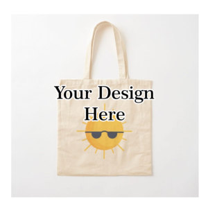 Bolso de mano de algodón 100%, bolso de compras de lona sostenible lavable duradero con diseño bordado para uso en supermercados - Product Image 3