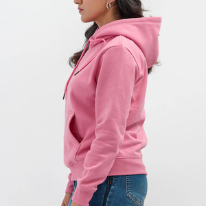 เสื้อฮู้ดสตรีสตรีทแวร์พิมพ์โลโก้ตามสั่ง 100% คุณภาพสูง ทรงปกติ สำหรับผู้หญิงและเด็กผู้หญิง - Product Image 5