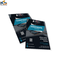 Flyers et brochures imprimés sur mesure |   Impression de catalogue de dépliants pliés avec logo personnalisé |   Papier d'art A2/A6 de haute qualité pour les marques