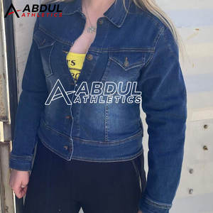 Chaqueta Vaquera para Mujer, Lavado Claro, Informal, para Uso Diario, Moda Urbana y Salidas - Product Image 2