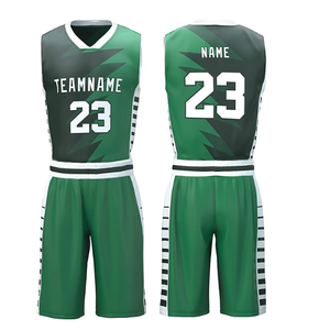 Vente en gros de sport de haute qualité Kit de basket-ball personnalisé pour hommes Club d'équipe Uniforme de basket-ball Vêtements de sport Uniforme de basket-ball - Product Image 1