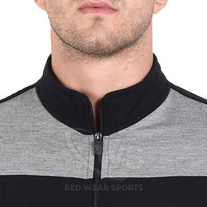 Color sólido Casual Moda Dos piezas Hombres Chándales Venta al por mayor Nueva llegada Hombres Ropa Chándales - Product Image 5