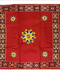 Robe de soirée en coton indien de luxe d'Intorica tenue de soirée pour femmes le plus récent costume de technique Dobby tissé en fil peigné biologique africain - Product Image 3