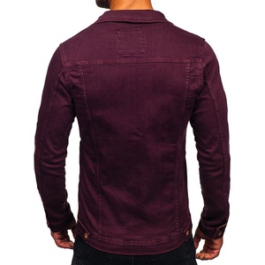 Unique style high quality <b>Men</b> <b>Denim</b> <b>Jacket</b> outdoor wear cheap rate best material <b>denim</b> <b>jacket</b> for <b>men</b> with custom logocolor - Product Image 4