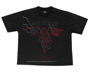 Acid Washed Heavy <b>Men's</b> T-<b>Shirt</b> Comfortable Fit <b>Mens</b> <b>Black</b> T-<b>Shirt</b> Acid Wash Washed Oversized Fit T <b>Shirt</b> 100% Cotton - Product Image 5
