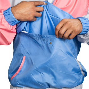 Personnalisable Vintage 80s 90s rétro Anarok coupe-vent veste pour hommes et femmes tissu léger imperméable grande taille Logo personnalisé - Product Image 4