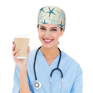 Gorros Quirúrgicos Estampados para Mujer, Bonitos Gorros Médicos para Clínica, Consultorio Dental, Hospital, Laboratorio Quirúrgico, Farmacia, Gorros Médicos al por Mayor, Gorro de Enfermera - Product Image 6