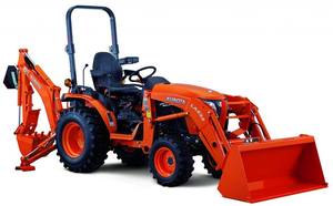 Tractor Agrícola Kubota BX2380 de 23 HP con Cortadora de Césped y Cargador Frontal - Product Image 5