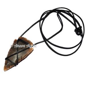 Colgantes de puntas de flecha de cuarzo de cristal Compre colgantes de puntas de flecha mejor valorados Joyería espiritual joyería de cristal - Product Image 6