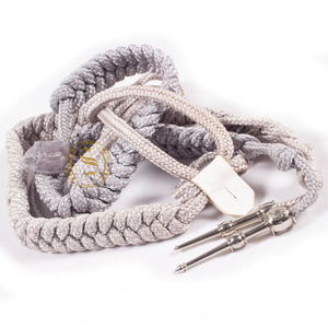 Ceremonial Aiguillette in Red Color High Quality Shoulder Cords and Lanyards for Infantry Uniforms - Product Image 6