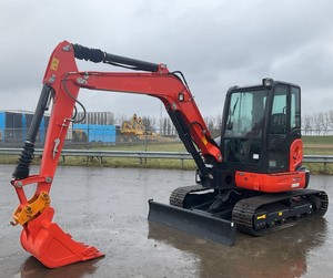 Mini pelle sur chenilles KX155-5 de 38 tonnes, moteur DE pour excavatrice, disponible à la vente. - Product Image 1