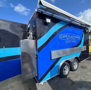 Consession de nourriture pour barbecue d'occasion, remorques pour aliments d'occasion, cuisine mobile, remorque rapide entièrement équipée, camion à vendre en Turquie - Product Image 3