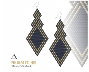 Pendientes bohemios con cuentas de turquesa y diseño de flecos en cascada, regalo de joyería único - Product Image 1