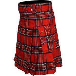 Robe Gordon Tartan pour hommes Kilt de haute qualité pour hommes 10 pièces Service OEM SP-3305 écossais Pro PK pour hommes - Product Image 5