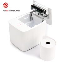 Imprimante thermique de reçus UV haute vitesse Topwise 80 mm avec coupe-papier automatique, imprimante POS, connexion Wifi USB LAN pour Windows/Android