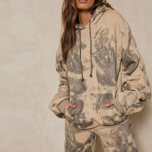 Respirant femmes cravate teinture survêtement vêtements de sport survêtement Anti-rétrécissement plus récent cravate teinture survêtement pour les femmes avec logo de couleur personnalisé - Product Image 1