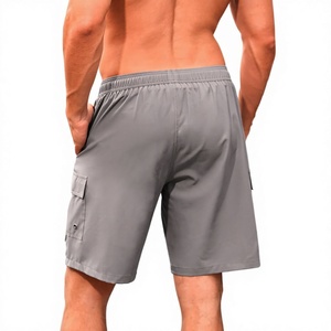 Hot Shorts Summer Plain Accept Customer Accept Customer Logo OEM Elastic Waist Knitted <b>Men</b> <b>Trunk</b> shorts - Product Image 2