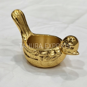 New Arrival Classic Bird Tabletop Decoration Golden <b>Tea</b> <b>Light</b> Candle Holder for <b>Christmas</b> Home Ramadan Decoration and Gifting - Product Image 4