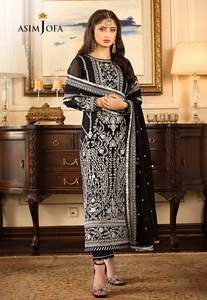 Nuevo Diseño de Moda, Dhoti Salwar Kameez Étnico Indio Punjabi con Bordado Intenso, del Mejor Fabricante de la India, Traje Dhoti - Product Image 3