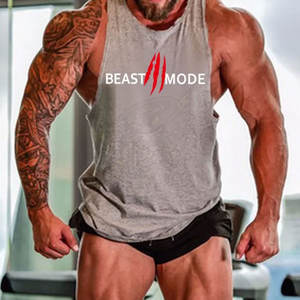 เสื้อกล้ามแขนกุดสำหรับผู้ชายเสื้อกีฬาระบายอากาศได้ดีสำหรับออกกำลังกายในยิมชุดออกกำลังกายแบบลำลองสำหรับฤดูร้อน - Product Image 6