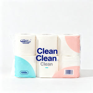Rollos de Papel Higiénico de Gran Cantidad, Papel para Baño de Textura Suave y Absorbente para Uso Comercial - Product Image 1