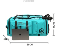 Sac de ski innovant B4001 avec design multifonctionnel pour les voyages et les sports de plein air, imperméable et polyvalent