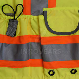 Chaleco de Seguridad Transpirable para Hombre, Alta Visibilidad, Ropa de Trabajo, Nuevo, Personalizable, Nailon/Poliéster, Venta Caliente - Product Image 5