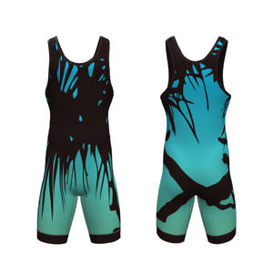 Sublimation en gros de qualité supérieure personnalisée Singlets de lutte pour femmes Singlets de lutte pour jeunes Singlets de lutte pour hommes - Product Image 4