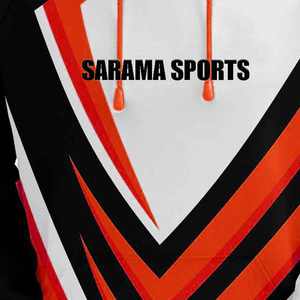 Sweat-shirt sublimé sur mesure, sweat-shirt en polaire polyester uni, sweat-shirt à capuche, vêtements de sport pour la salle de sport, sweat-shirt à capuche pour hommes - Product Image 4